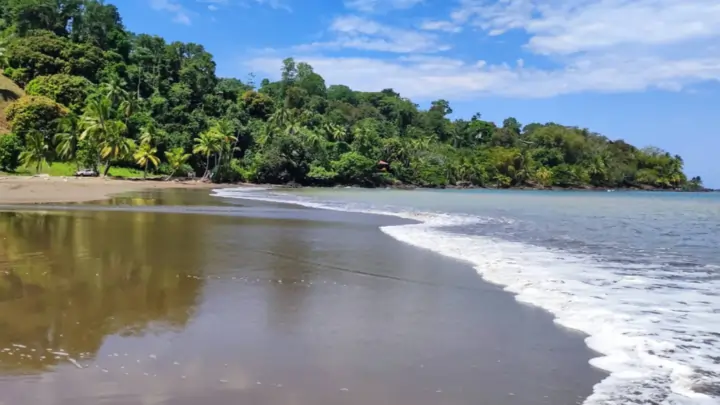 Playa Colorada arena