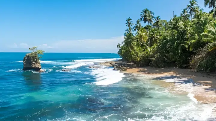 Playa Manzanillo bella panoramica