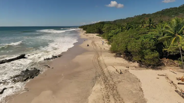Playa Santa Teresa aerea arena