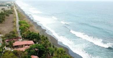 Playa Hermosa Puntarenas aerea