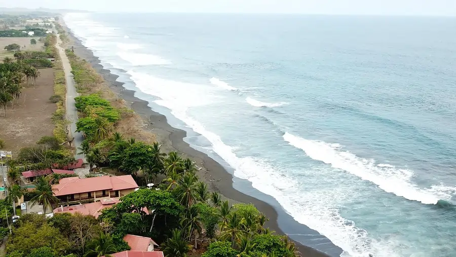 Playa Hermosa Puntarenas aerea