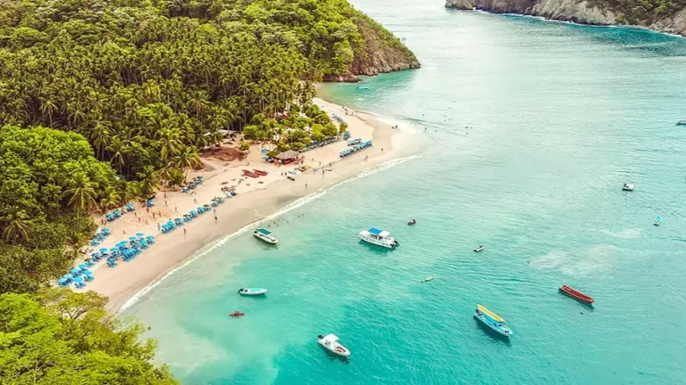 Playa Isla Tortuga aerea