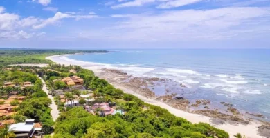 Playa Langosta aerea
