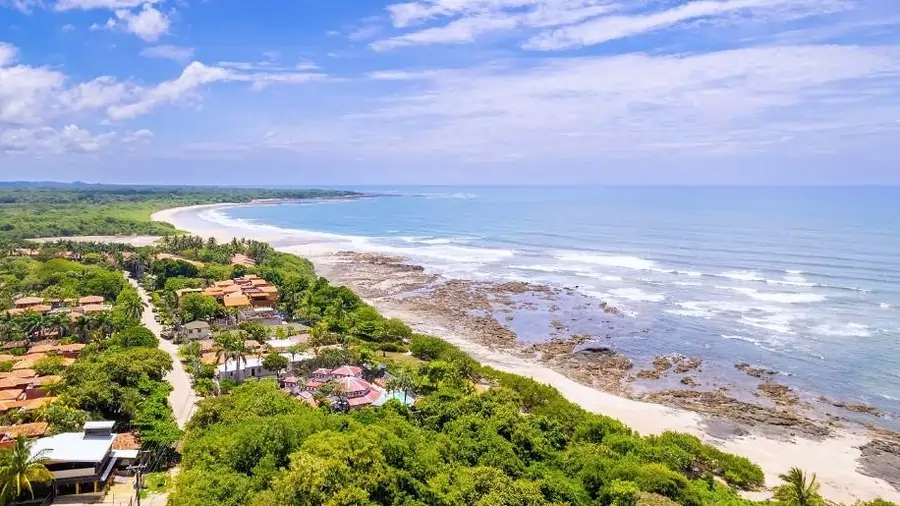 Playa Langosta aerea