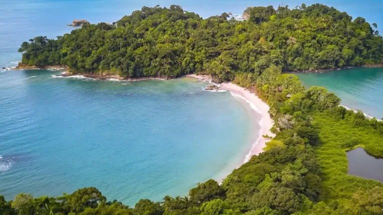 Playa Manuel Antonio aerea