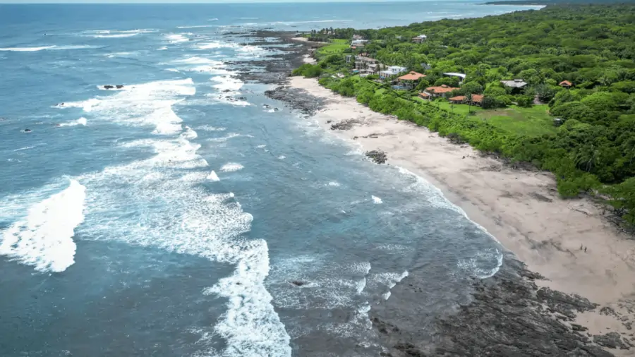 Playa Negra Guanacaste aerea
