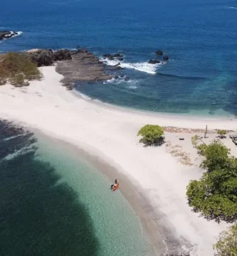 Playa San Juanillo aerea