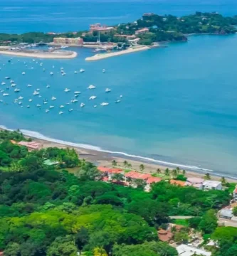 playa potrero vista aerea general